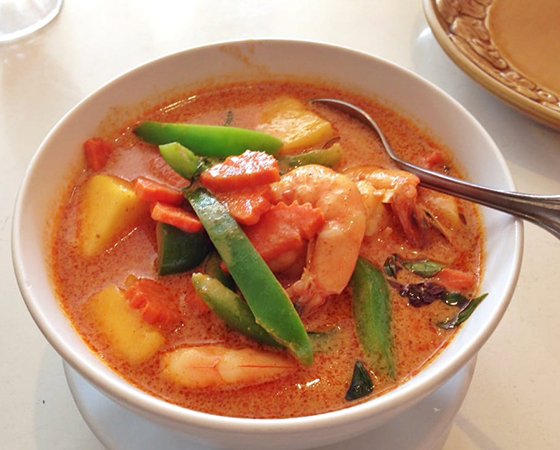 Image: Shrimp Mango Curry